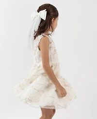 Rare Editions Girls 2T-6X 2-Piece Bolero and Round Neck Dress Set