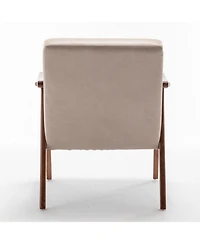 Jujabu Living Room Chair with Solid Wood Frame
