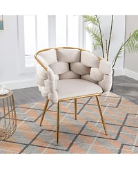 Jujabu Velvet Single Sofa Chair