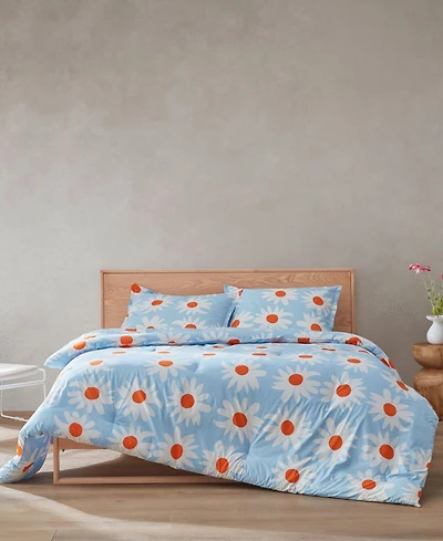 Marimekko Rakastaa Ei Rakasta Cotton 3-Pc. Comforter Set, King