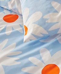 Marimekko Rakastaa Ei Rakasta Cotton 3-Pc. Duvet Cover Set, Full/Queen