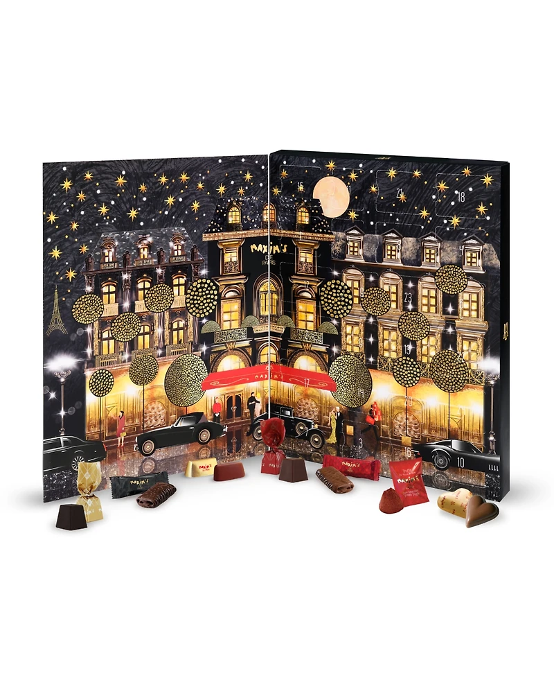 Maxim's De Paris Holiday Chocolate Advent Calendar, 7.2oz