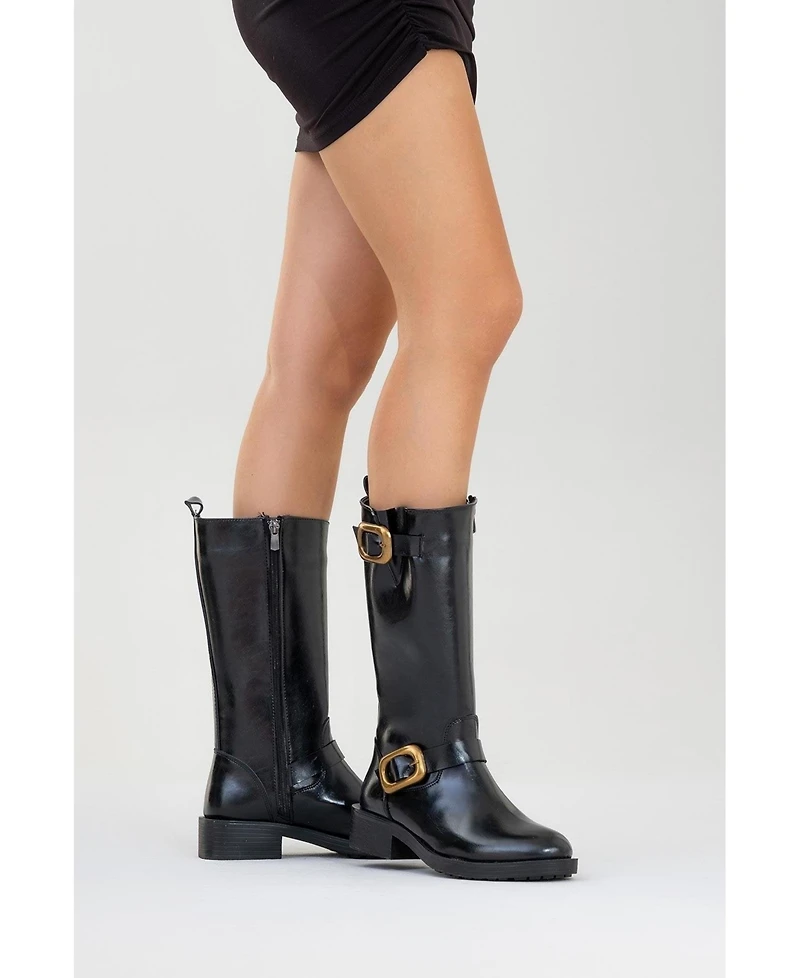 Prologue Shoes Grand Buckled Boot (Women)