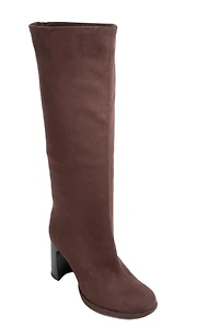 Prologue Shoes Josette Block Heel Knee High Boot (Women)