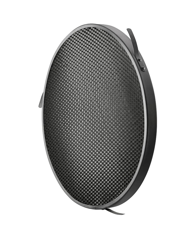 Westcott 45-Degree Deep Focus Reflector with Honeycomb Grids & Diffusion, Bowens-Mount, Silver/Black