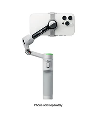 Insta360 Flow 2 Pro 3-Axis Ai-Powered Smartphone Gimbal Stabilizer Ai Tracker Bundle, Stone Gray