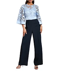 Coast Women's Lace Kimono Sleeve Jumpsuit