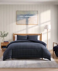 Tommy Hilfiger Cold Spring Yarn Dyed Cotton Blend Duvet Cover Set