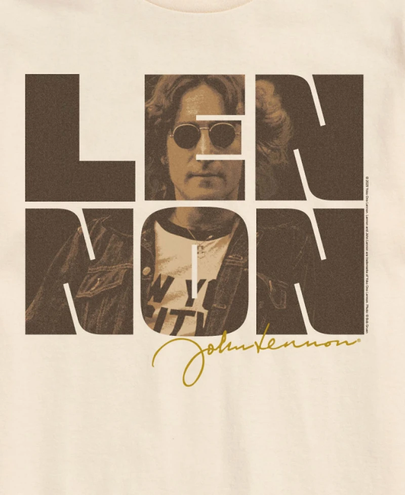 Airwaves Men's John Lennon Short Sleeve T-Shirt