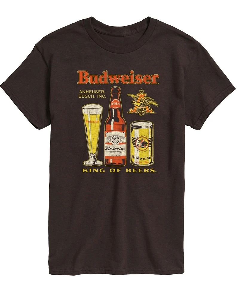 Airwaves Men's Budweiser Core Short Sleeve T-Shirt
