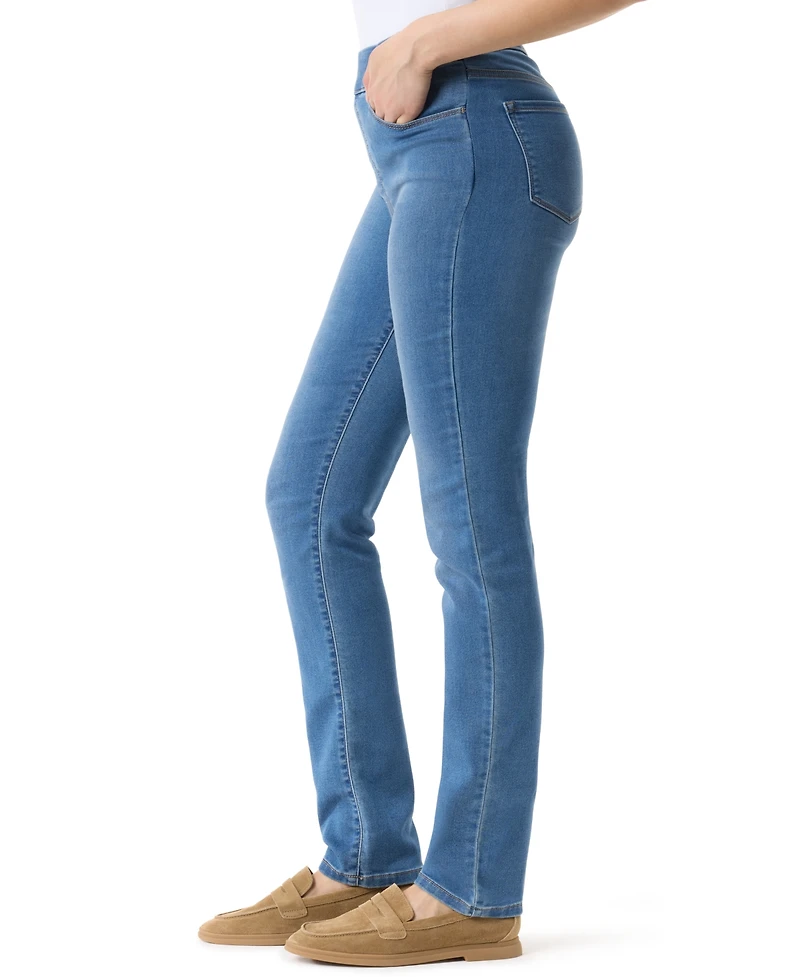 Gloria Vanderbilt Petite Amanda Pull-On Jeans