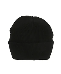 Stranger Things Men's Hellfire Club Embroidery On Black Acrylic Knit Cuff Beanie