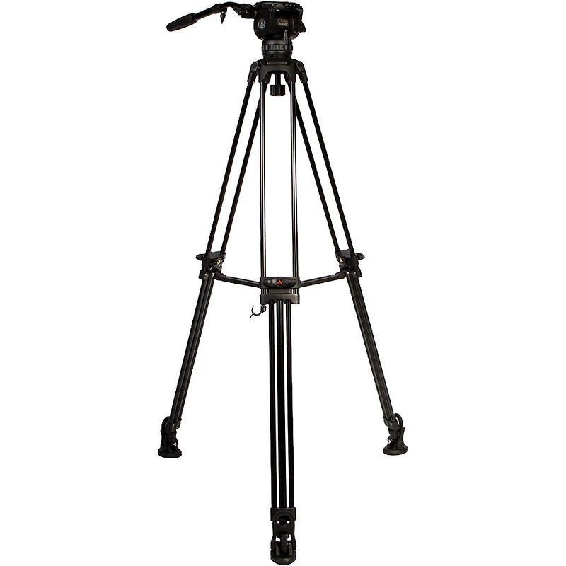Ikan E-Image GA752 3-Section Aluminum Tripod with GH10 Fluid Video Head and GS01 Mid-Level Spreader