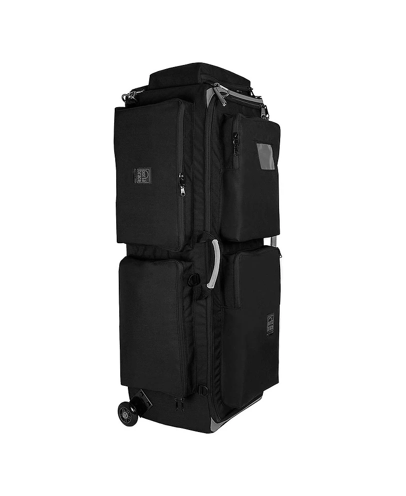 Porta Brace Wpc-3OR Wheeled Production Case for Studio/Audio/Video & Film Equipment, Large, Black