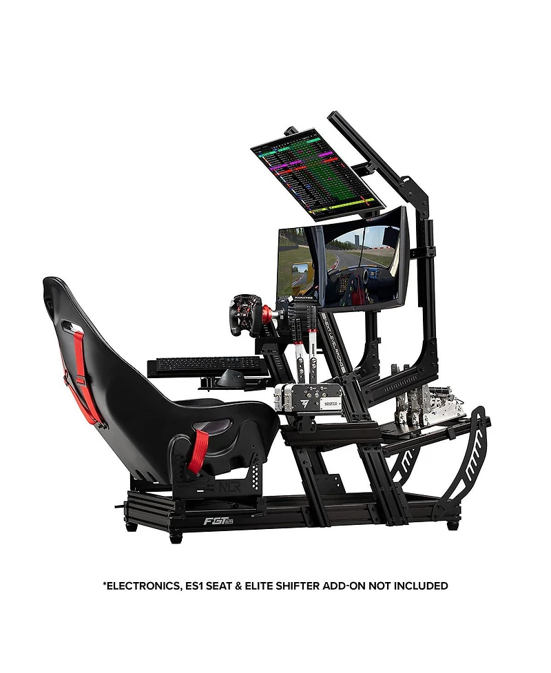 Next Level Racing F-gt Elite Lite Wheel Plate Edition Simulator Cockpit