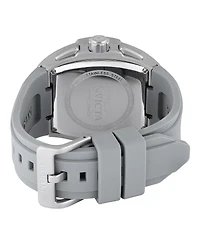 Invicta Men's 48026 Invicta Racing Quartz 3 Hand White, Grey, Transparent Dial Watch