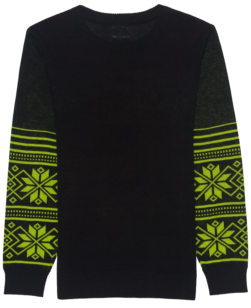 The Grinch Boys 5-20 Printed Long-Sleeve Sweater