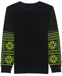 The Grinch Boys 5-20 Printed Long-Sleeve Sweater