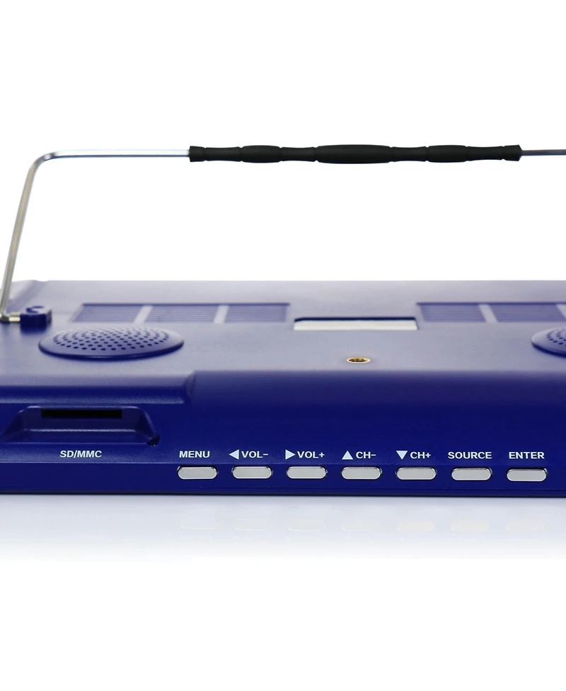 Trexonic Portable Rechargeable 14 Inch Led Tv with Hdmi, Sd/Mmc, Usb, Vga, Av In/Out and Built-in Digital Tuner