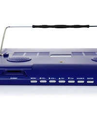 Trexonic Portable Rechargeable 14 Inch Led Tv with Hdmi, Sd/Mmc, Usb, Vga, Av In/Out and Built-in Digital Tuner