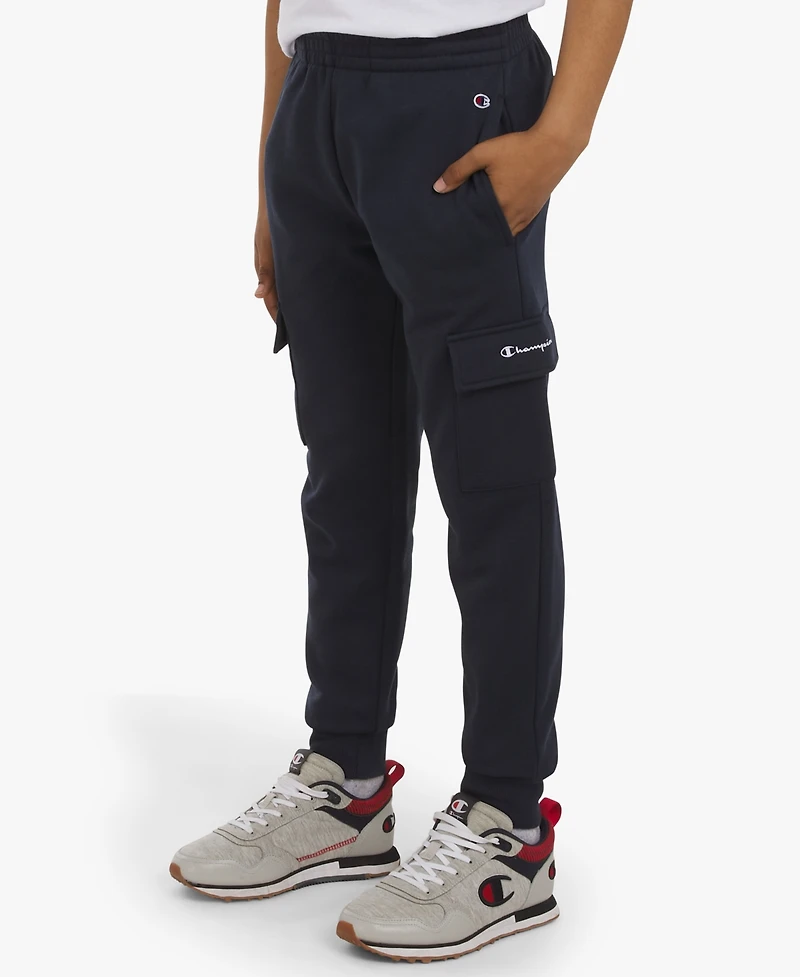 Champion Big Boys Fleece Cargo Jogger Pants