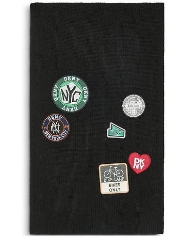 Dkny Women's Nyc Patches Scarf