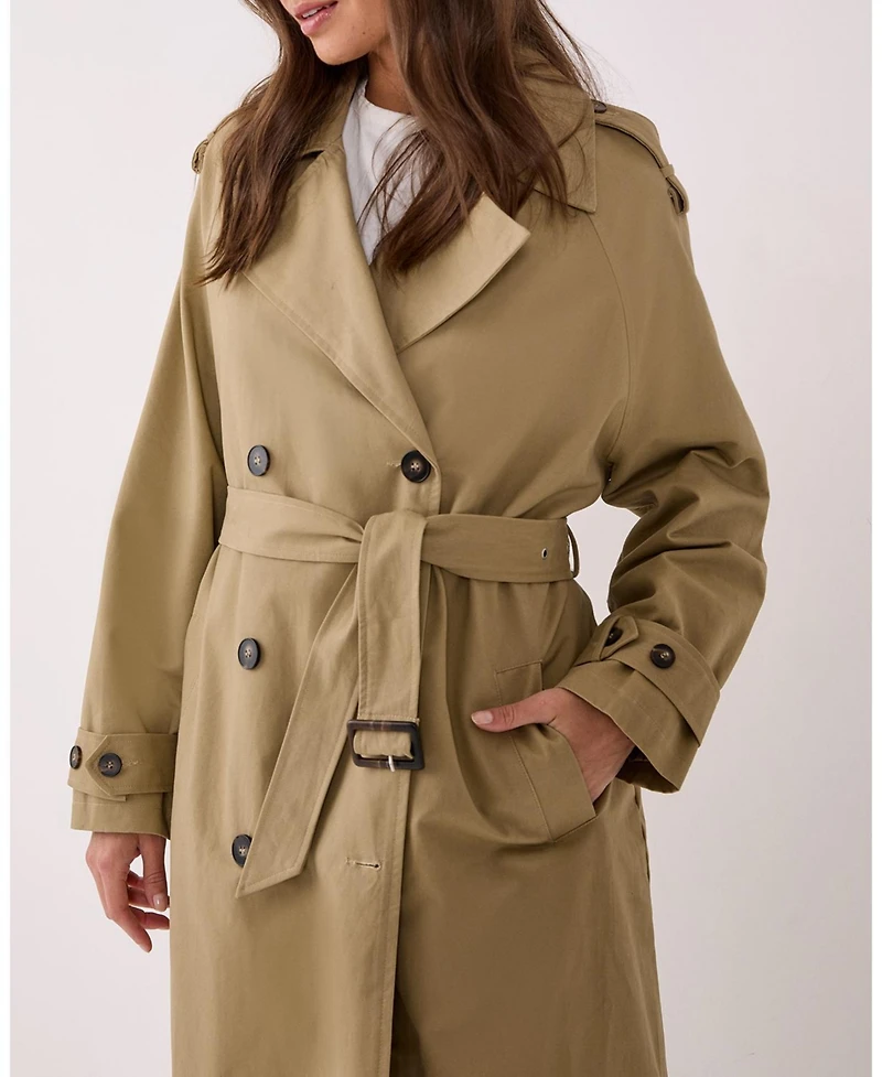 Nasty Gal Women's Essentials Trench Coat