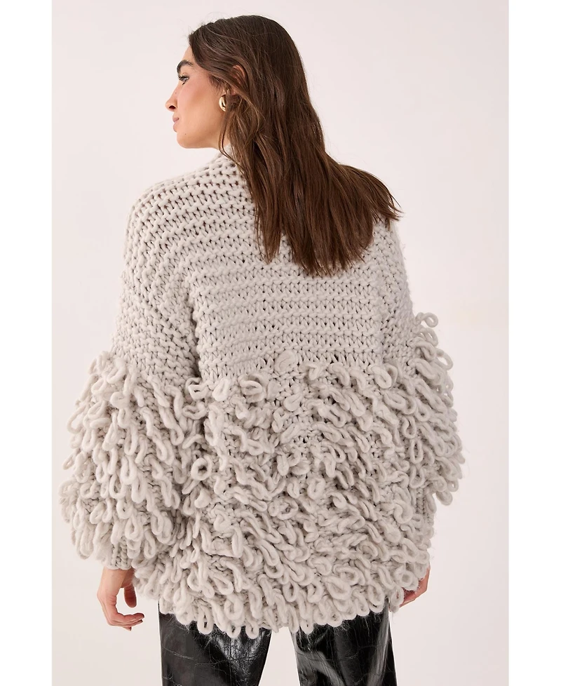 Nasty Gal Women's Loopy Quarter Zip Jumper