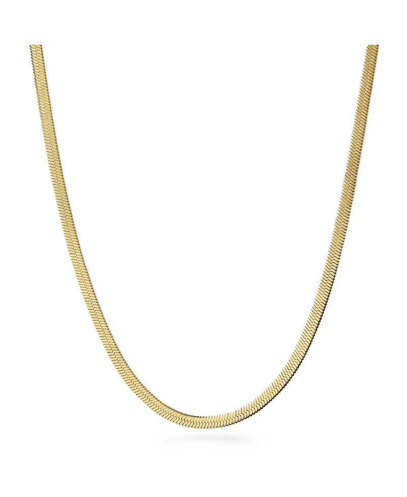 Herringbone Chain Necklace - Ina