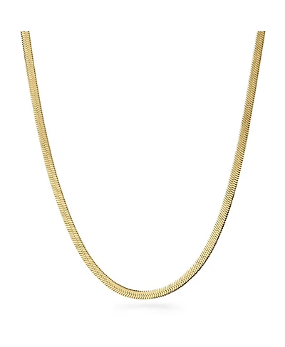Herringbone Chain Necklace - Ina