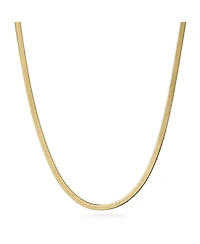 Herringbone Chain Necklace - Ina