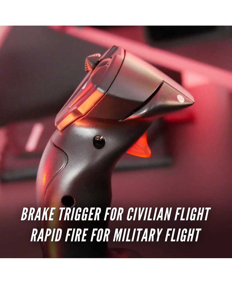 Thrustmaster T. Flight Hotas X Joystick and Throttle for Pc and PlayStation 3, Black