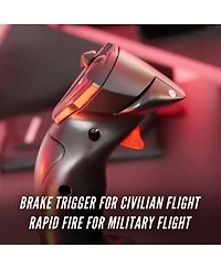 Thrustmaster T. Flight Hotas X Joystick and Throttle for Pc and PlayStation 3, Black