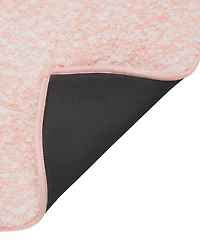 Vcny Home Heathered Memory Foam Bath Rug, 17" x 24"