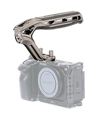 Tilta Xeno Top Handle with Dual 1/4"-20 Thumbscrews, Titanium Gray