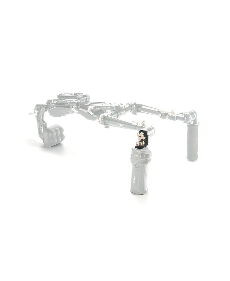 Tilta Right Angle Rosette Adapter to 1/4"-20 with Locating Pins, Black