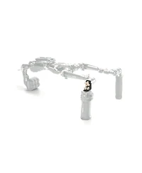 Tilta Right Angle Rosette Adapter to 1/4"-20 with Locating Pins, Black