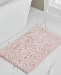 Vcny Home Heathered Memory Foam Bath Rug, 20" x 32"