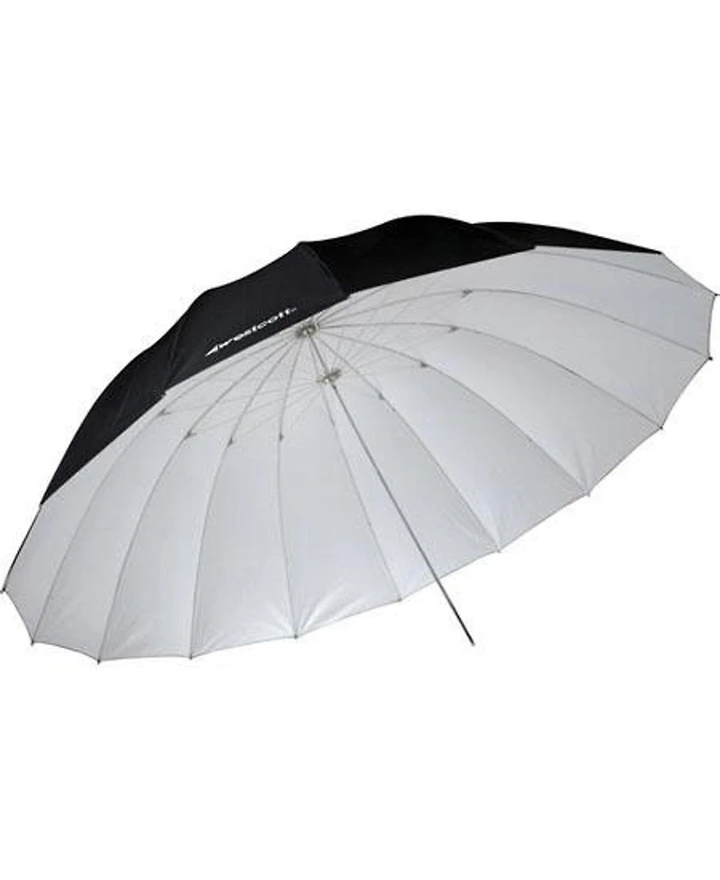 Westcott 7' Parabolic Three Umbrella Kit, Includes 1 White Diffusion, 1 Silver and 1 White/Black
