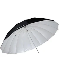 Westcott 7' Parabolic Three Umbrella Kit, Includes 1 White Diffusion, 1 Silver and 1 White/Black