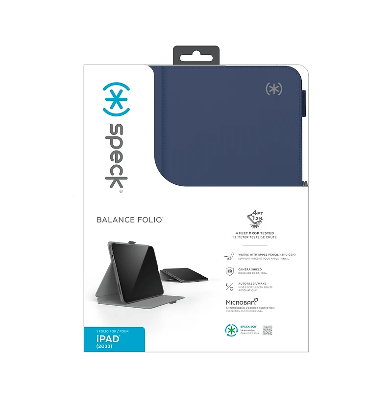 Speck Balance Folio Case for Apple iPad 11 (2025 / 11th Gen) 10.9 (2022 10th Gen