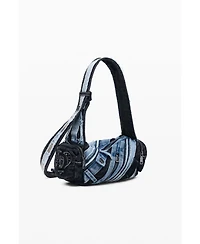 Desigual Women's Medium denim bag with patch