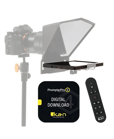 Ikan Hs-PT700-ugk Homestream Teleprompter Upgrade Kit with 7" Monitor and Elite Remote