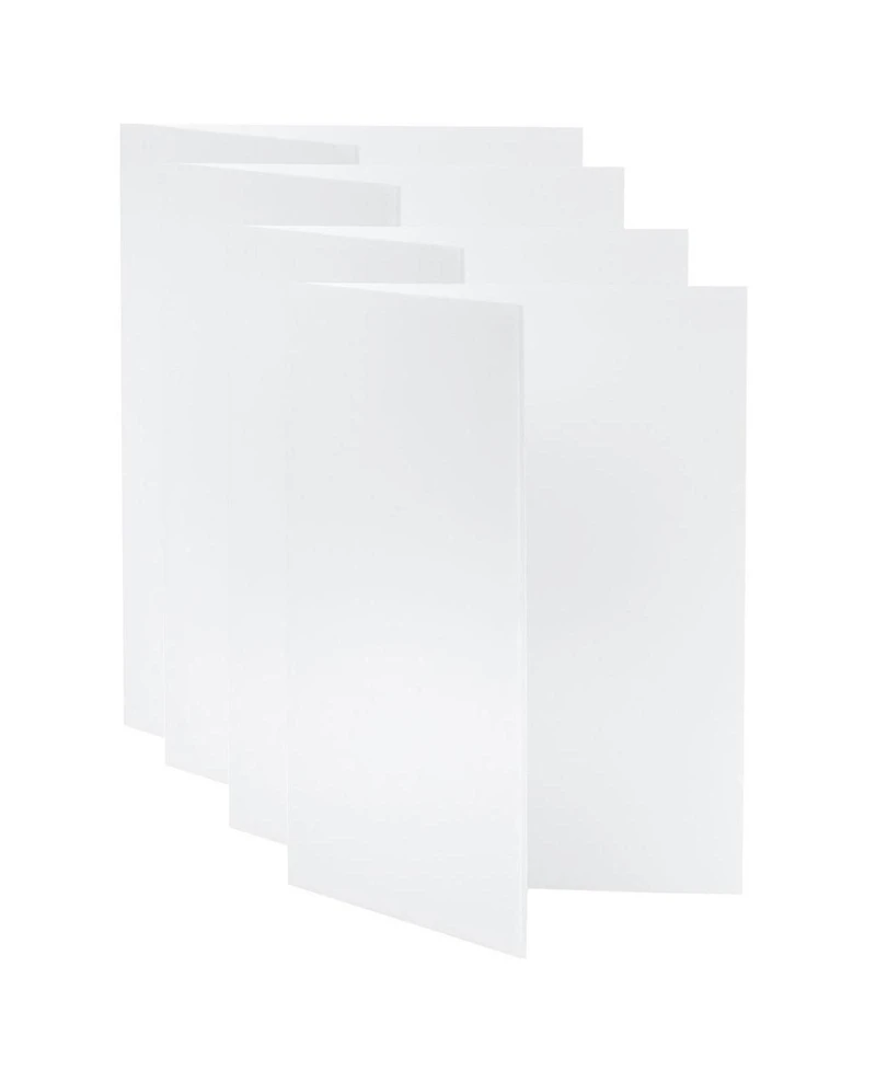 V-flat World Tabletop V-Flat Small (18"x12"), 4-Pack, White