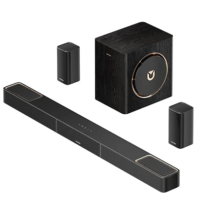 Ultimea Skywave X40 5.1.2ch Sound Bar for Smart Tv w/Dolby Atmos, Wireless Surround Sound System for Tv, 530W Soundbar with Wireless Subwoofer