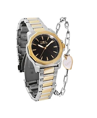 Invicta Women's 48578 Speedway Quartz 3 Hand Black Dial Watch
