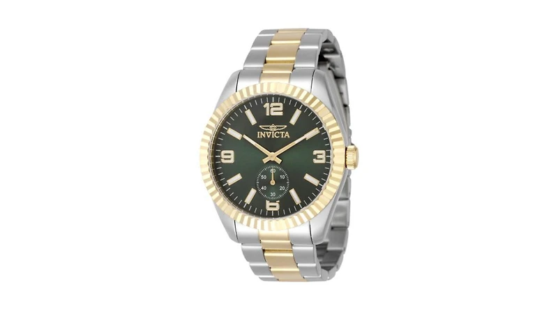 Invicta Men's 49386 Specialty Quartz Multifunction Green Dial Watch