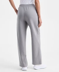 Id Ideology Women's Piping-Trim Fleece Pull-On Pants, Macy's Exclusive