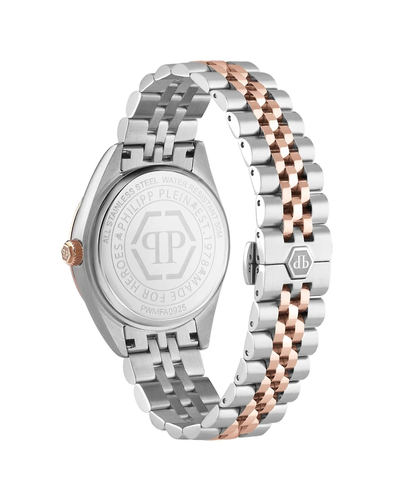 Philipp Plein Men's Two Tone Stainless Steel Watch, 41mm