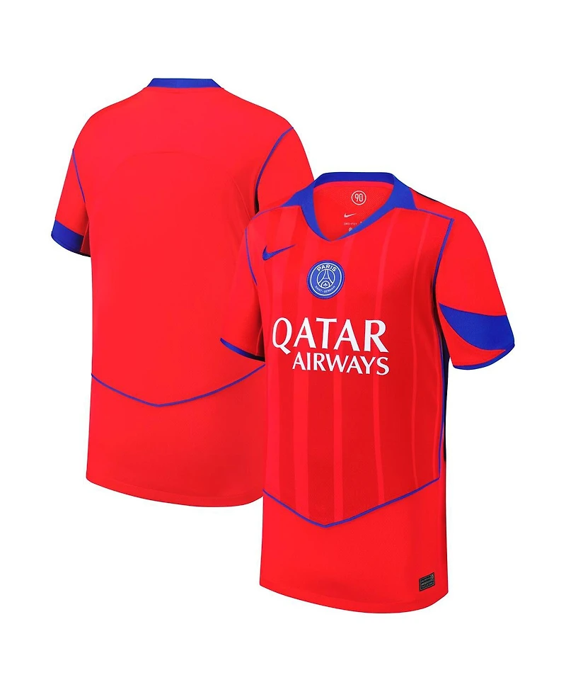 Nike Big Boys and Girls Red Paris Saint-Germain 2025/26 Third Replica Jersey